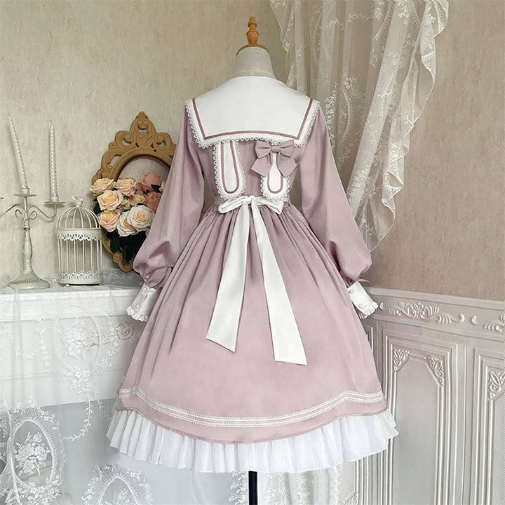 Rabbit Ear Princess Long Sleeve Dress