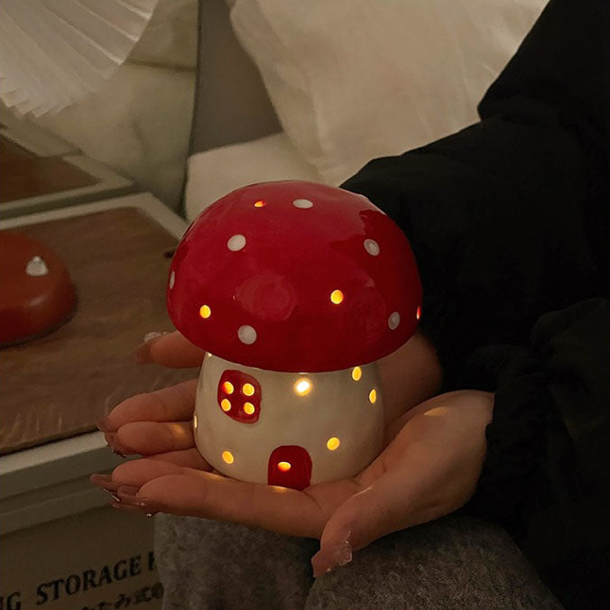 Mushroom house light