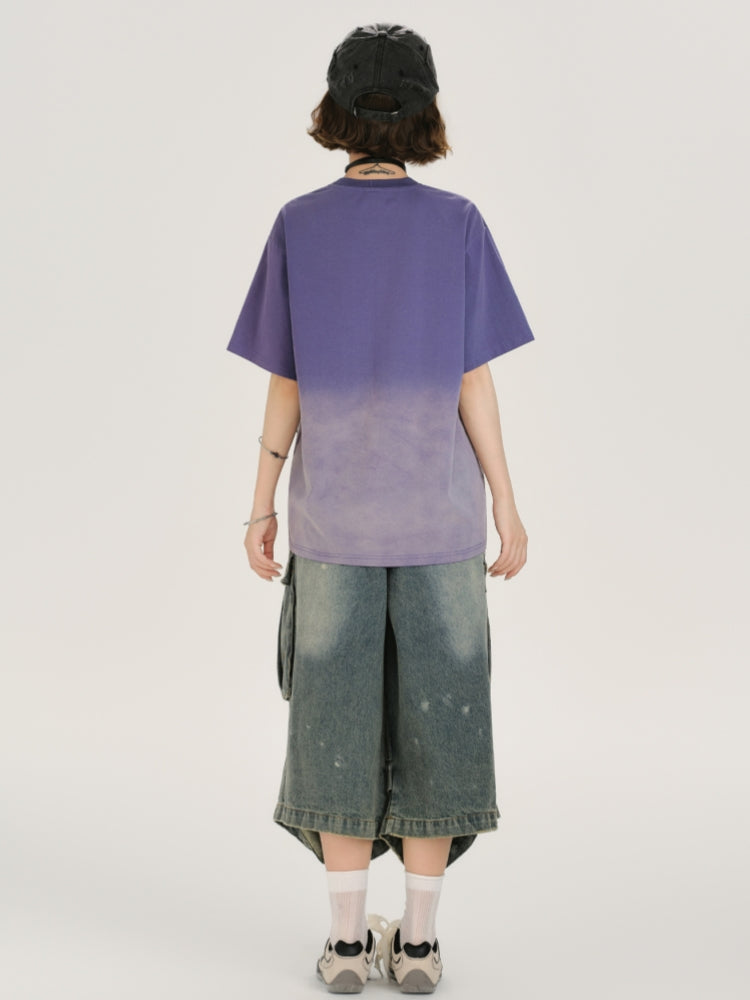 Adorable Gradient Lavender T-shirt