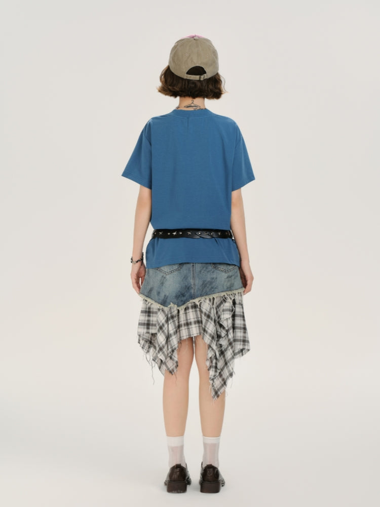 Adorable V-Neck Tie-Waist Casual Summer Top