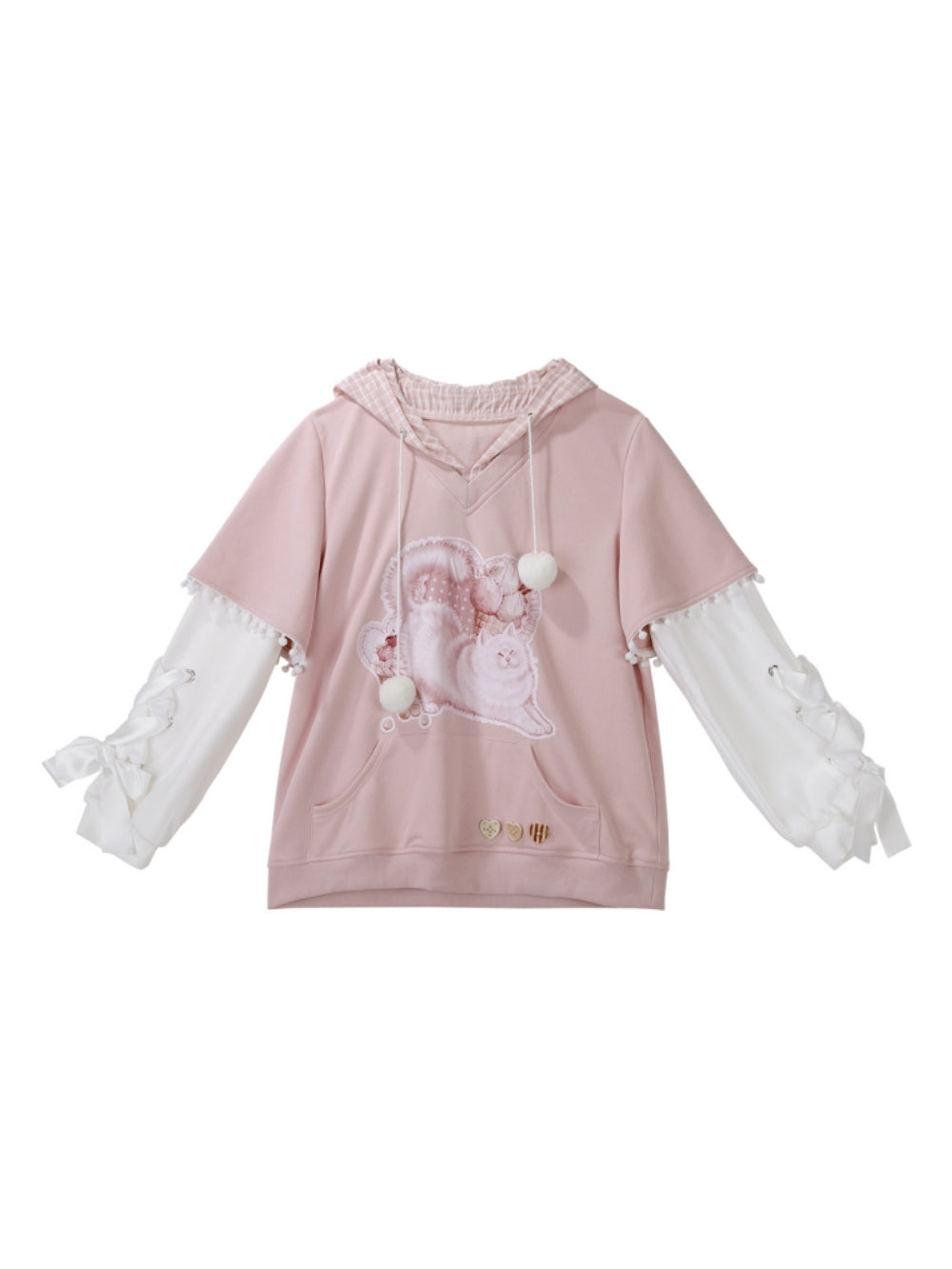 [Cat Diary] Lolita Hoodie & Skirt Set for Daily Kawaii Wear