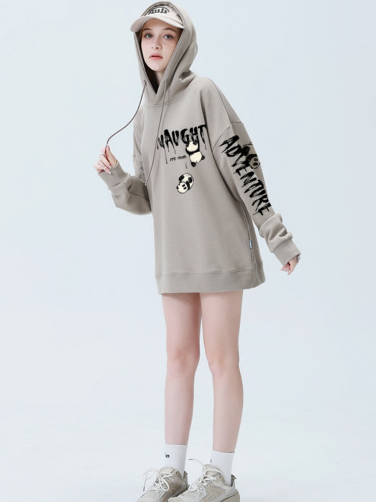 Dopamine Panda Print Hoodie