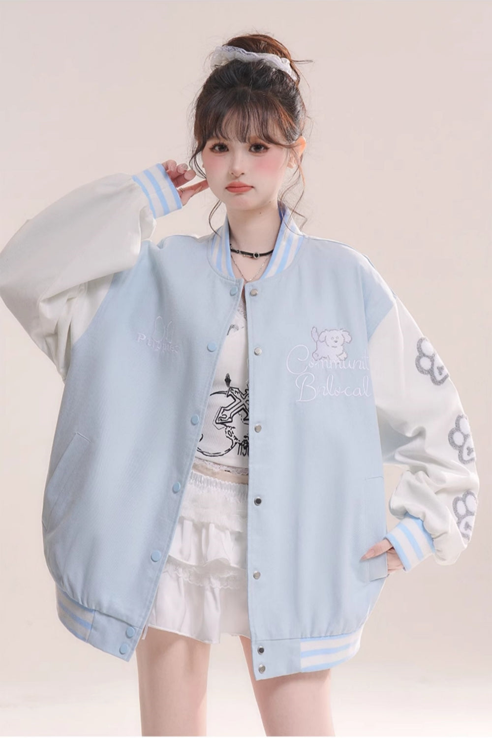 Dopamine Style School Jacket