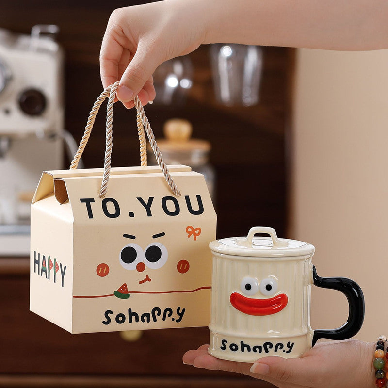 Funny Big mouth Ceramic Mug