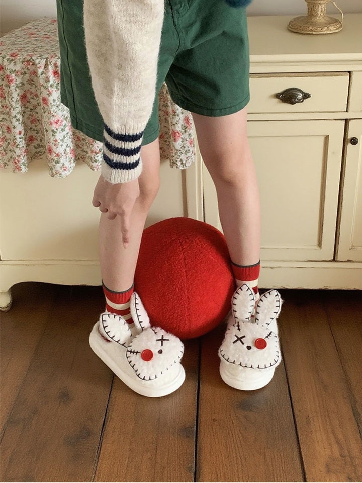 Funny Evil Bunny House Slippers