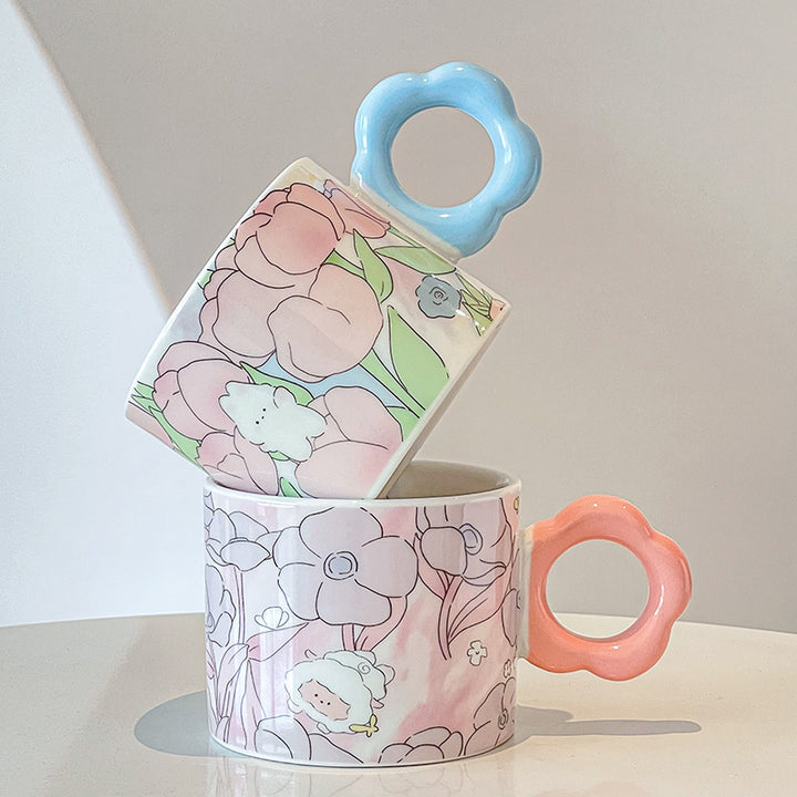 Hello Flower Mug