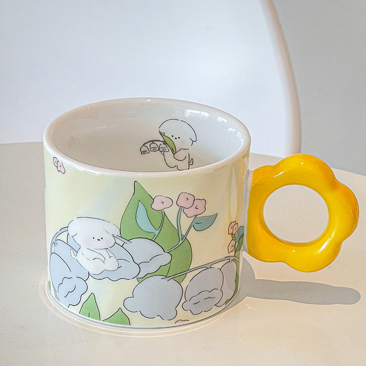 Hello Flower Mug