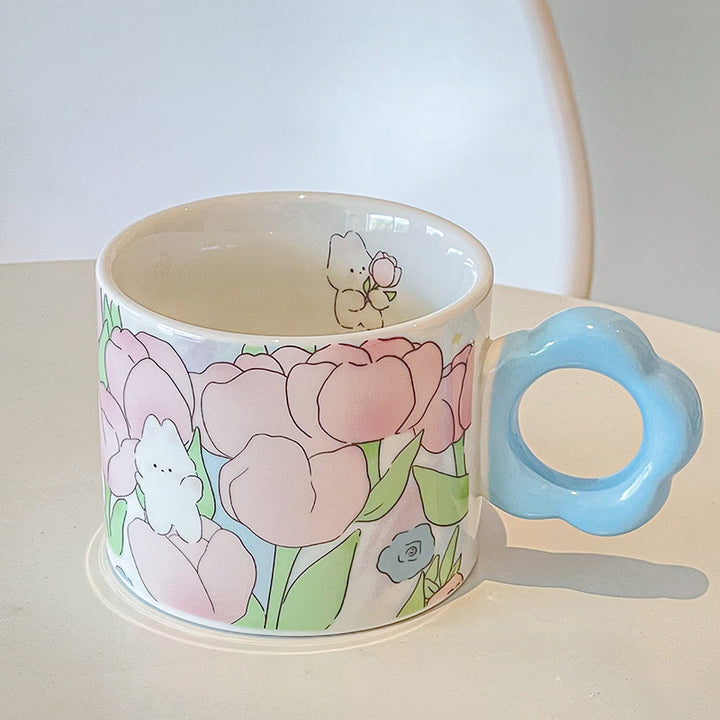 Hello Flower Mug