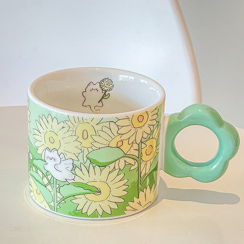 Hello Flower Mug