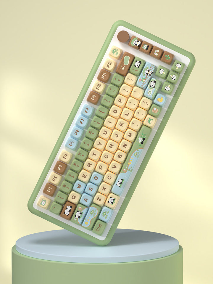 Panda Theme Keycaps Set for Mechanical Keyboards