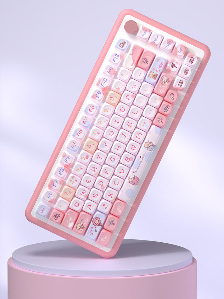 Sweet Marshmallows Keycaps Set for Mechanical Keyboards