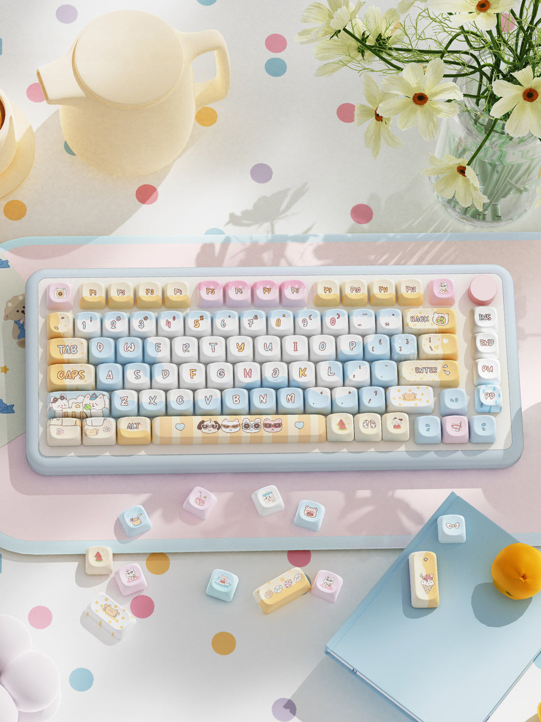 Shore or Sea Keycaps Set for Mechanical Keyboards