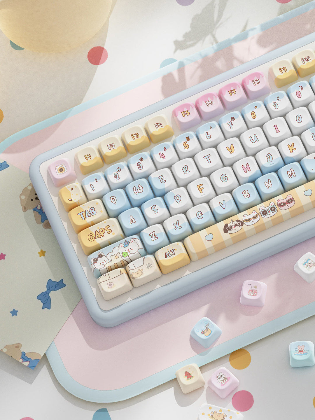 Shore or Sea Keycaps Set for Mechanical Keyboards