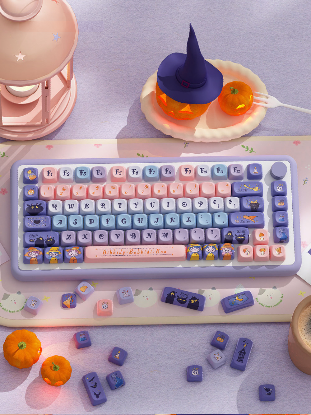 Trainee Witch Keycaps Set for Mechanical Keyboards