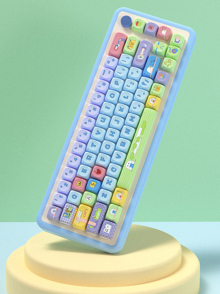 Eggs at Work Keycaps Set for Mechanical Keyboards