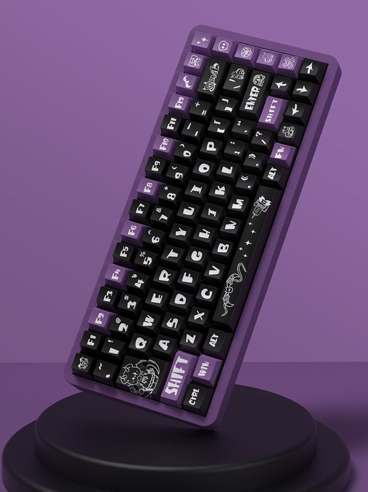 Dark Imps Keycaps Set for Mechanical Keyboards