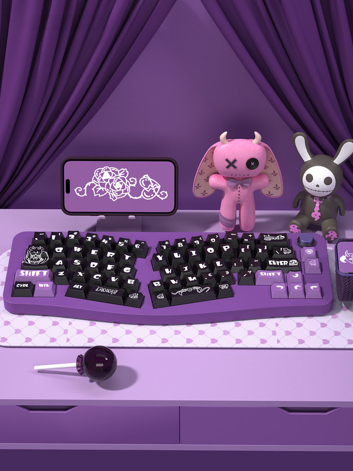 Dark Imps Keycaps Set for Mechanical Keyboards
