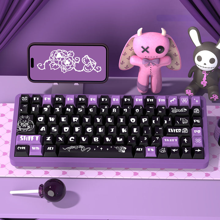 Dark Imps Keycaps Set for Mechanical Keyboards