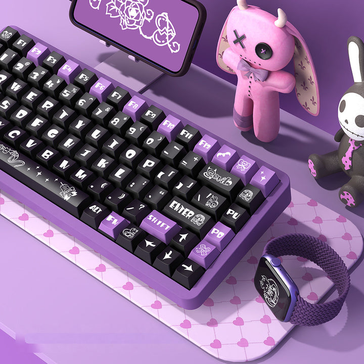 Dark Imps Keycaps Set for Mechanical Keyboards