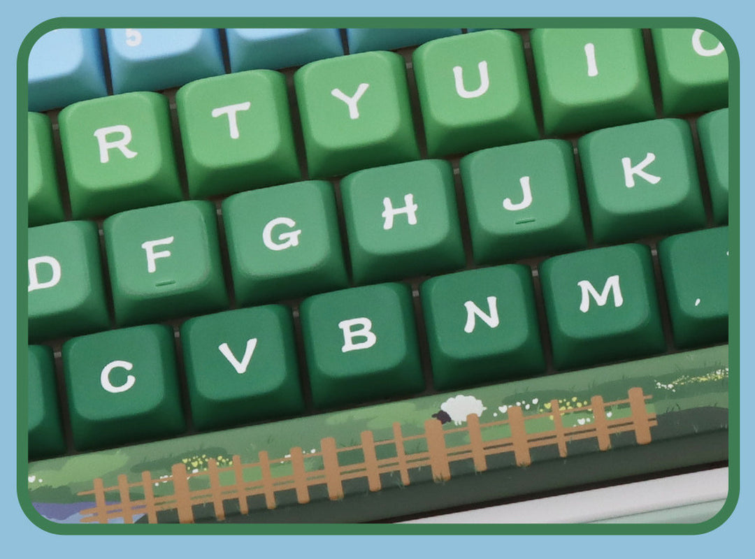 Heidi and Grandpa Keycaps Set for Mechanical Keyboards