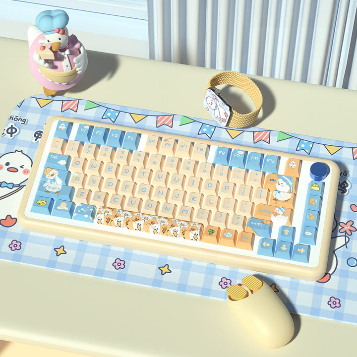 Cute Little Duck Keycaps Set for Mechanical Keyboards