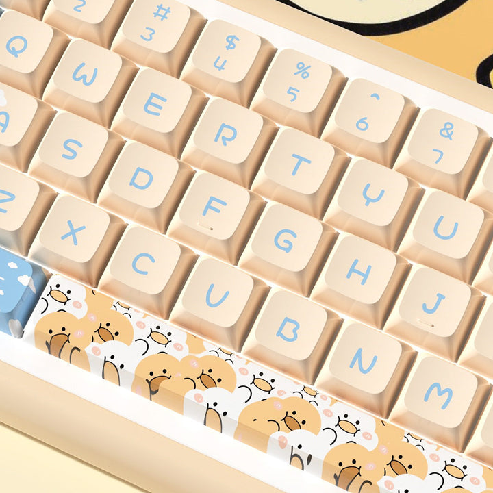 Cute Little Duck Keycaps Set for Mechanical Keyboards