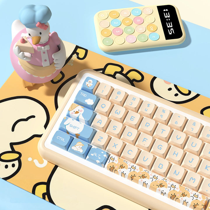 Cute Little Duck Keycaps Set for Mechanical Keyboards