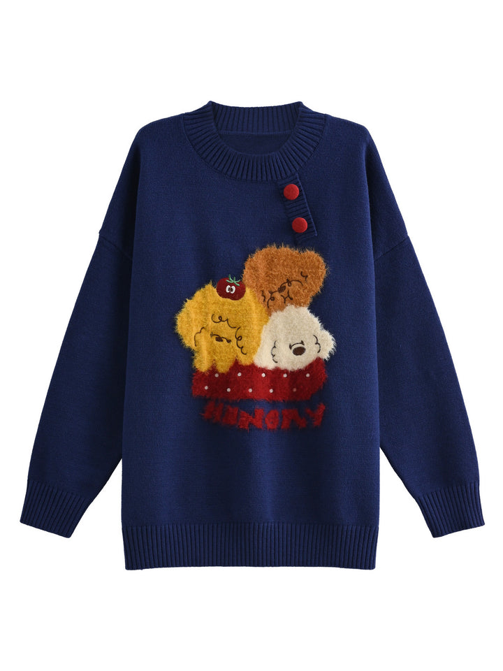Kawaii Sundae Graphic Raglan T-Shirt
