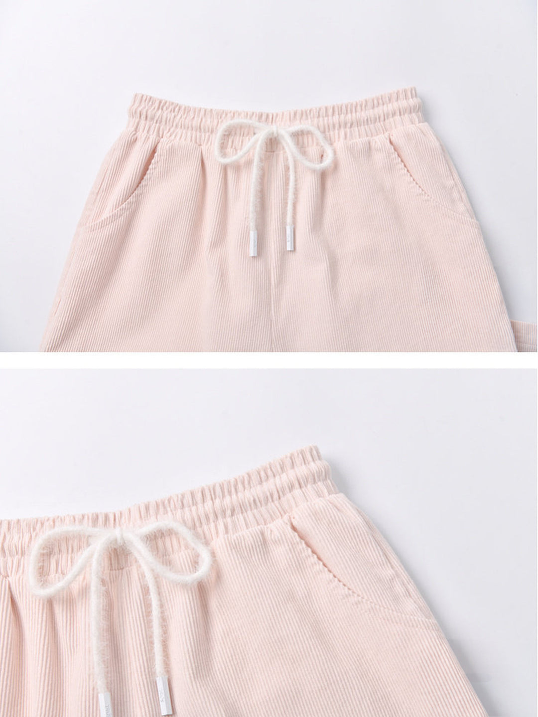 Snowman Pom-Pom Wide Leg Pants