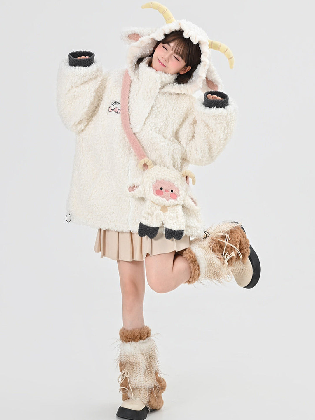 Kawaii Animal Hood Fleece Jacket