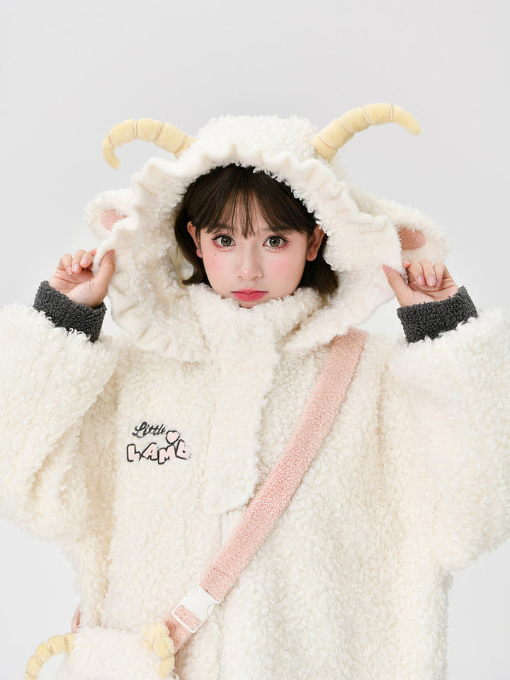 Kawaii Animal Hood Fleece Jacket