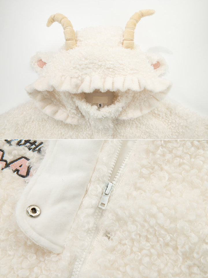Kawaii Animal Hood Fleece Jacket