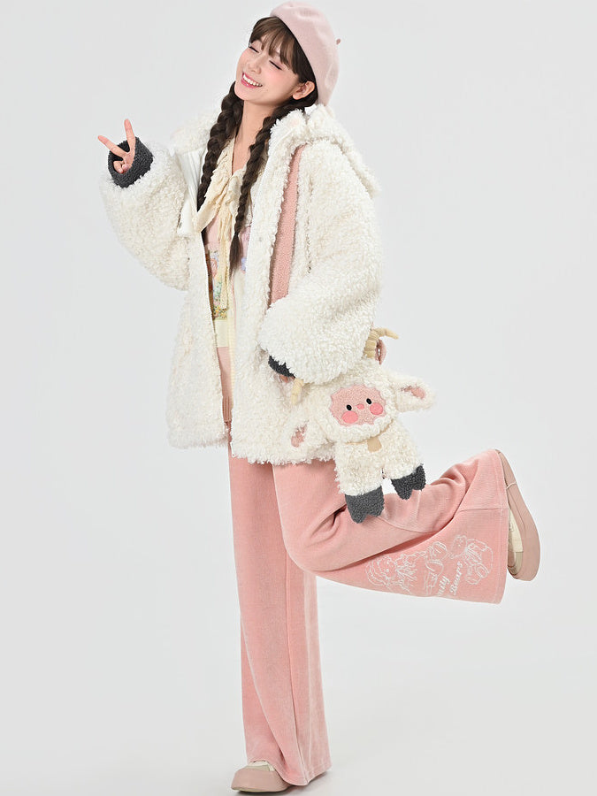 Kawaii Animal Hood Fleece Jacket