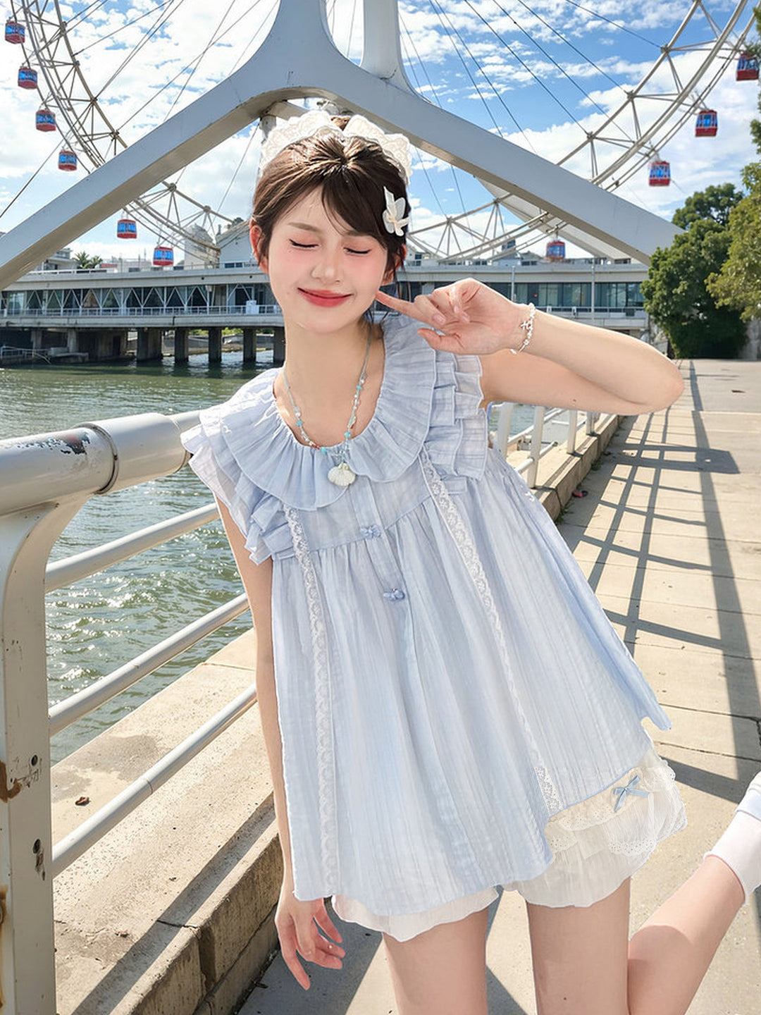 Coquette Bow Lace Bloomers