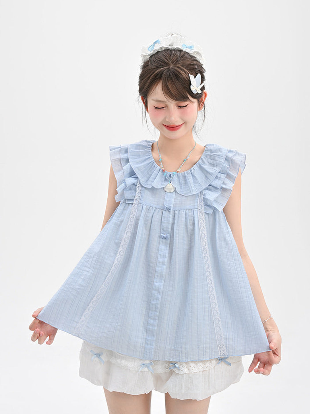 Coquette Bow Lace Bloomers