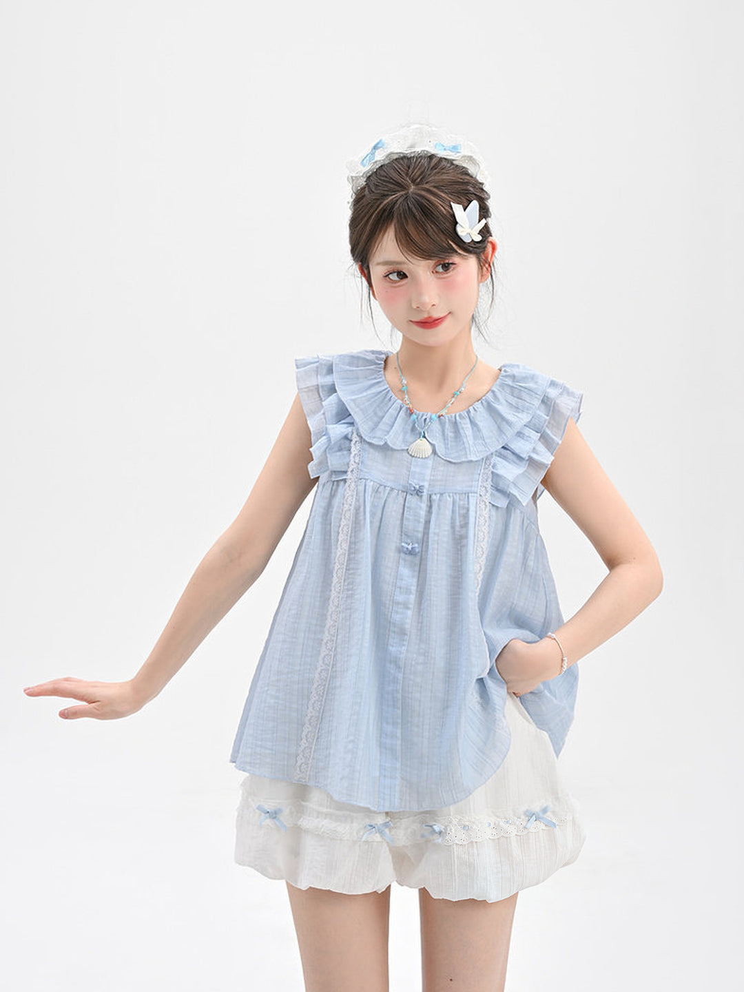 Coquette Bow Lace Bloomers
