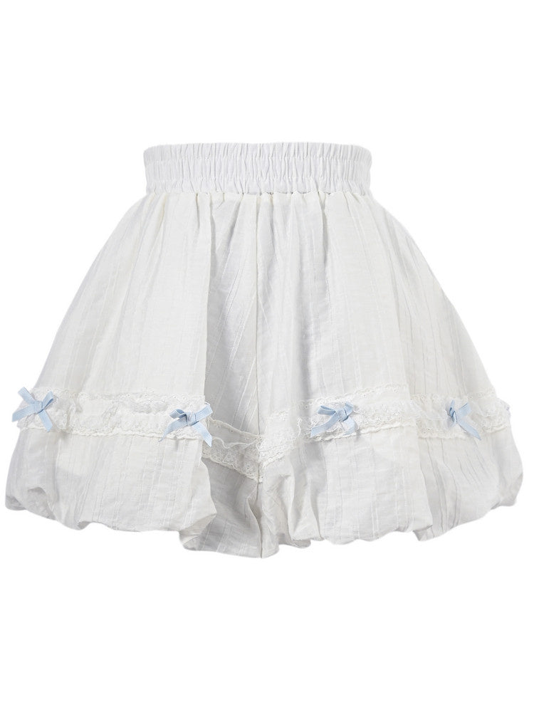 Coquette Bow Lace Bloomers