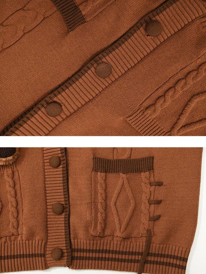Mori Kei Red Panda Cardigan