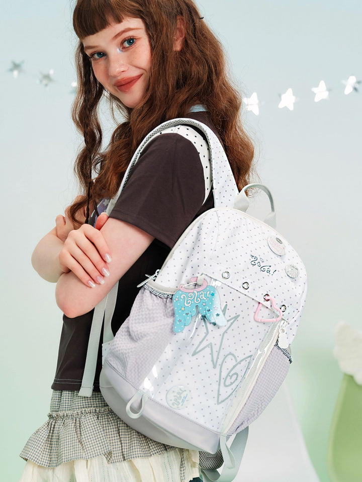 Ita Backpack with Clear Front Display Pocket
