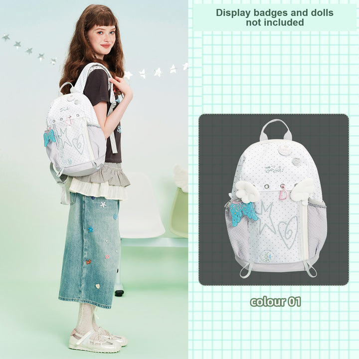 Ita Backpack with Clear Front Display Pocket
