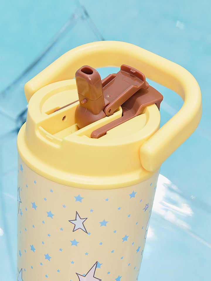 Printed Stainless Steel Tumbler with Carry Handle