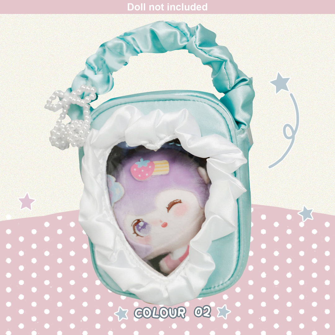 Ruffle Heart Window Mini Ita Bag