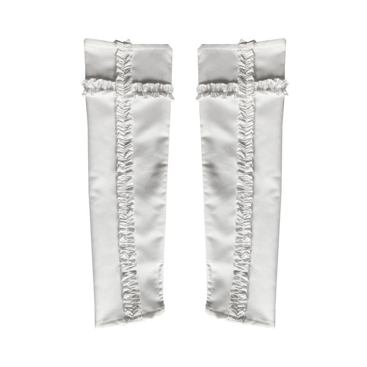 Y2K Ruffle Fingerless Arm Warmers