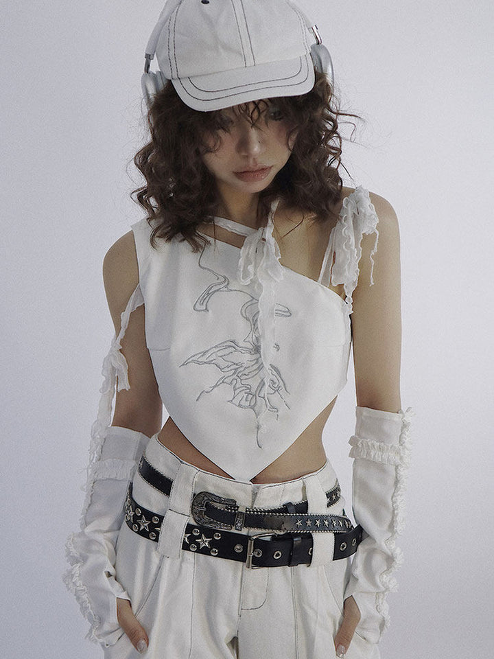 Punk Star Stud Belt
