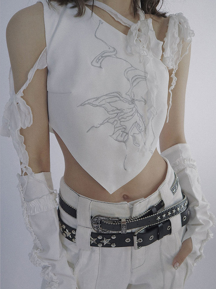 Punk Star Stud Belt