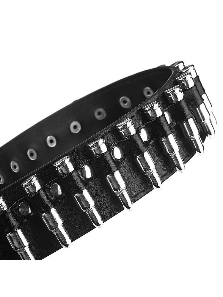 Gothic Bullet Stud Belt