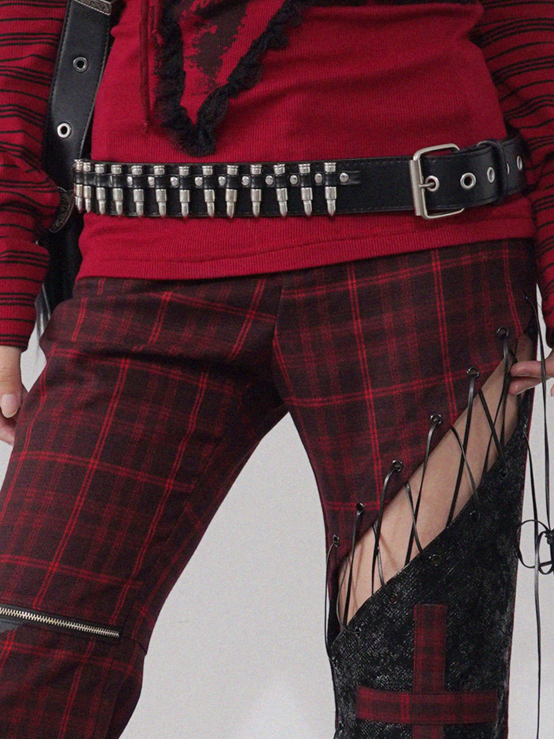 Gothic Bullet Stud Belt