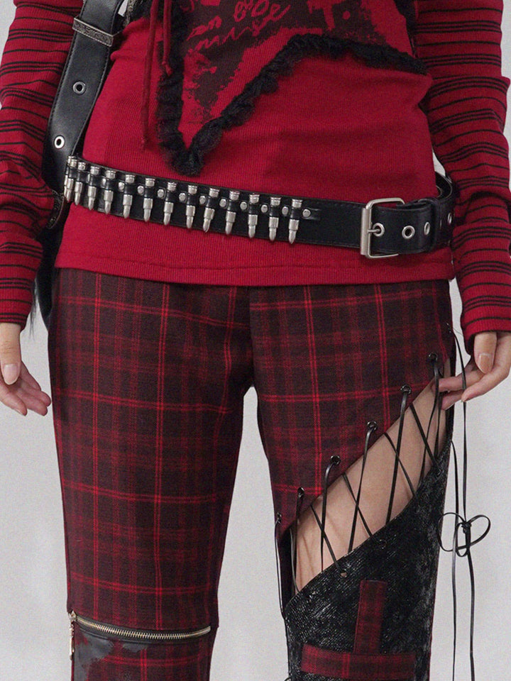 Gothic Bullet Stud Belt