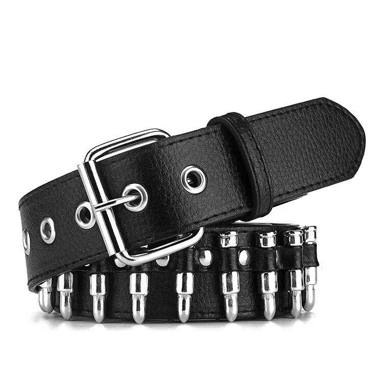 Gothic Bullet Stud Belt