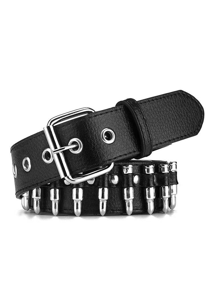 Gothic Bullet Stud Belt
